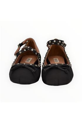 Ballerina donna in nylon colore nero. BIBI LOU- | 660Z65-NERO